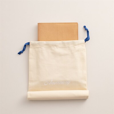 Amemory真皮封套笔记本真皮书衣意大利MBOX植鞣牛皮手工皮料法国