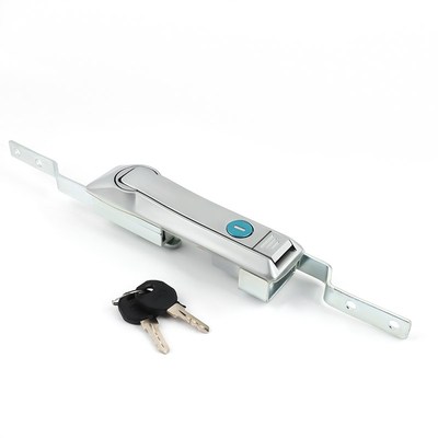 MS828开关柜门锁 平面锁配电箱门锁 配电柜专用连杆锁 天地拉杆锁