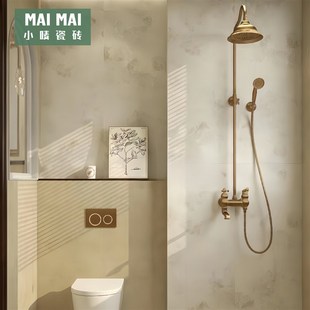 法式复古风瓷砖600x1200全瓷花砖墙砖卫生间厨房阳台浴室防滑地砖