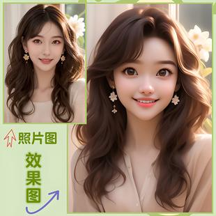 Ai头像定制设计真人照片转漫画3D人像动漫卡通3D抖音同款微信头像