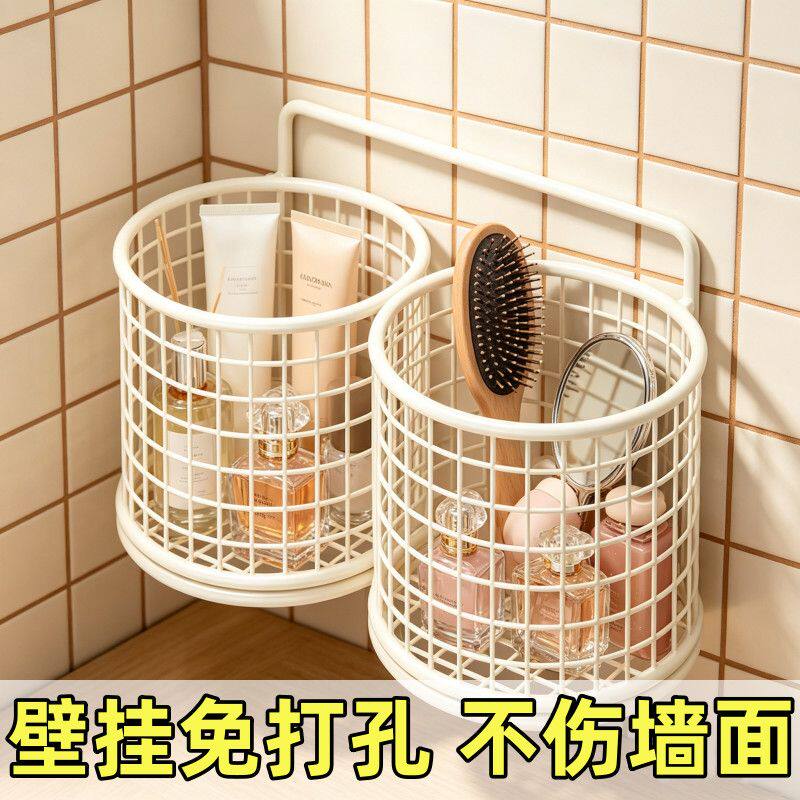 三角墙上收纳架免打孔厨房浴室新款壁挂卫生间置物架