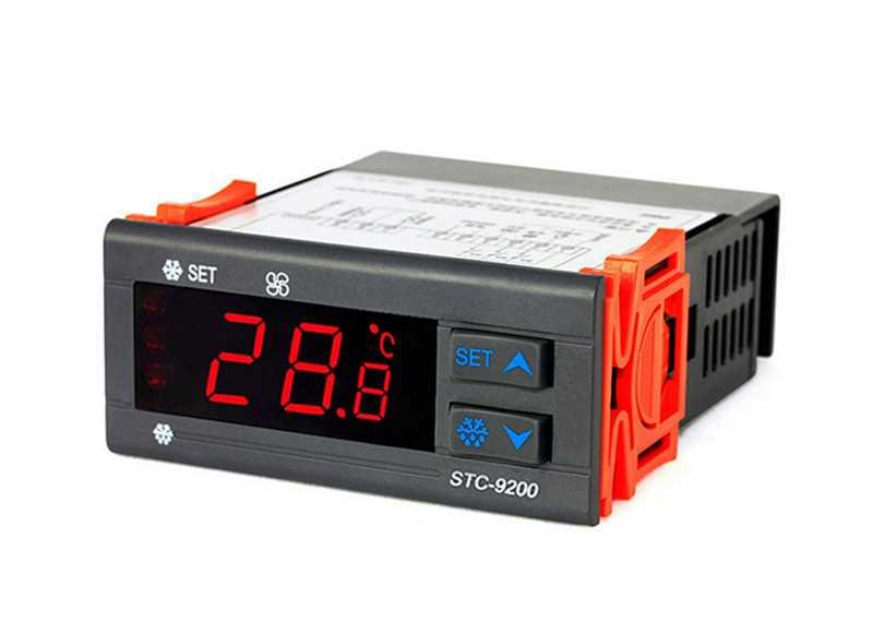 STC-9200制冷化霜风机控制器 冷库冰箱冷柜电子温控器 控温器 五金/工具 温控仪 原图主图