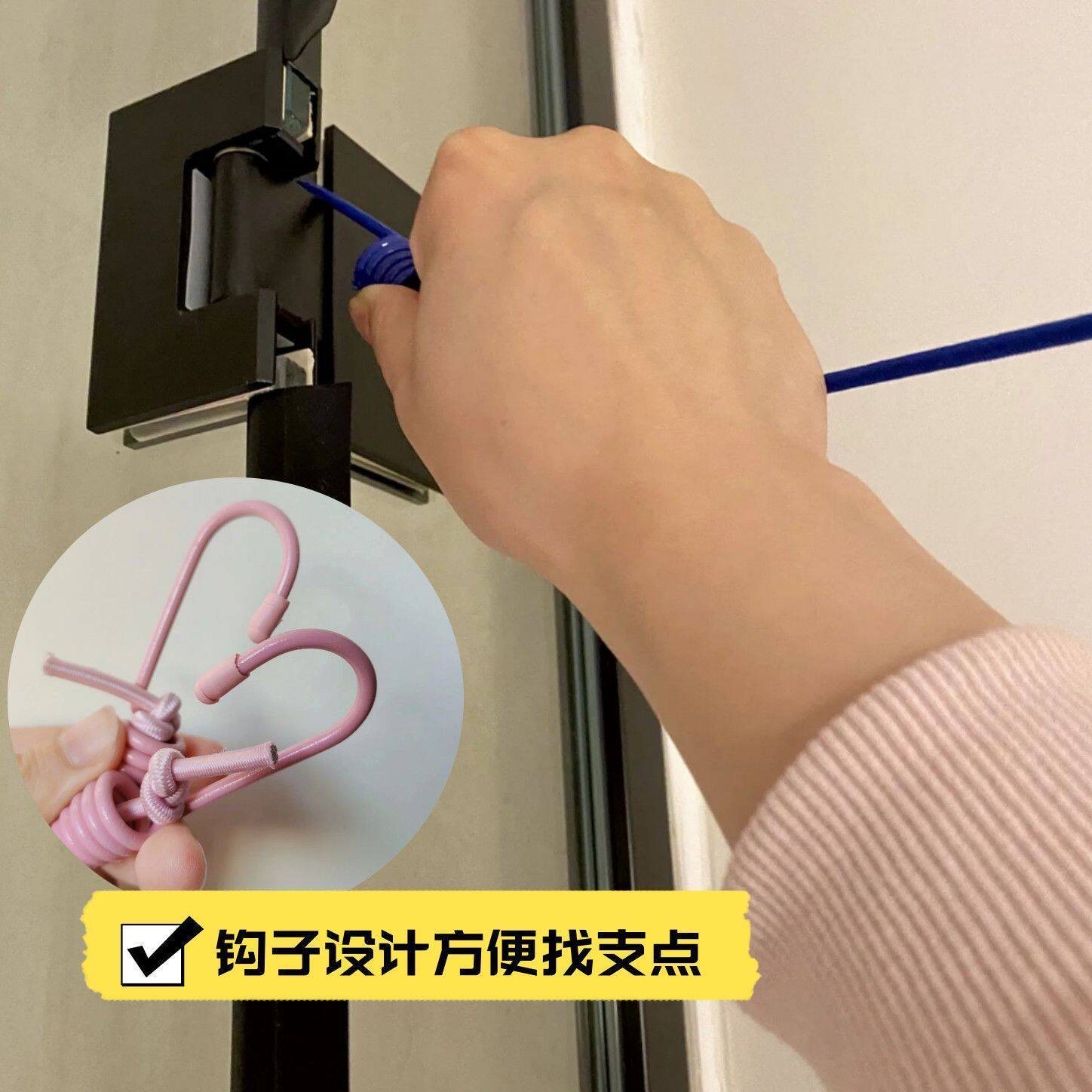 酒店伸缩便携晾衣绳户外宿舍阳台室内外挂衣防风晒衣绳
