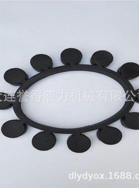 液力偶合器橡胶弹性块yoxiiz650 耦合器弹性盘