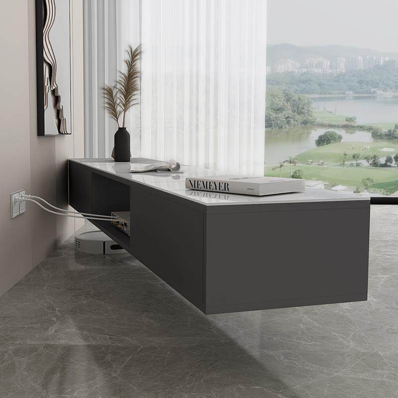 悬空电视柜茶几组合现代简约客厅小户型2024悬浮悬挂电视新品