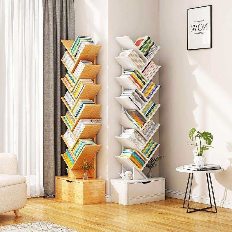 书架落地式可移动置物架多层简易收纳储物架一体靠墙创意树形书架,鲜花速递/花卉仿真/绿植园艺,割草机/草坪机,淘宝优惠券,粉丝福利购,淘宝优惠卷