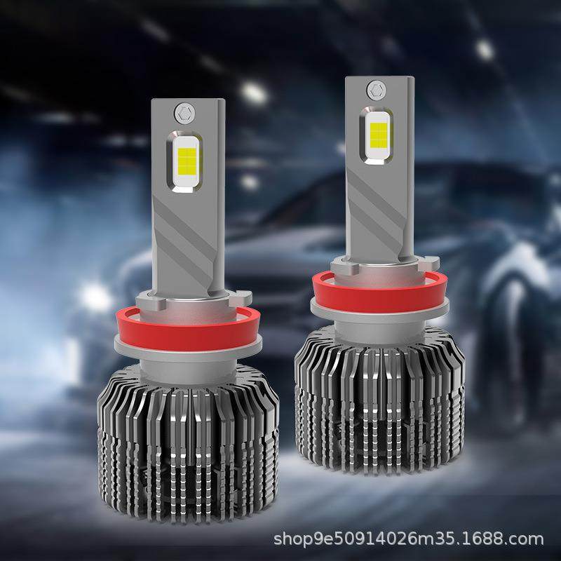 汽车LED大灯泡H7强光H11聚光H4远近一体前照灯H8改装卤素氙气灯泡