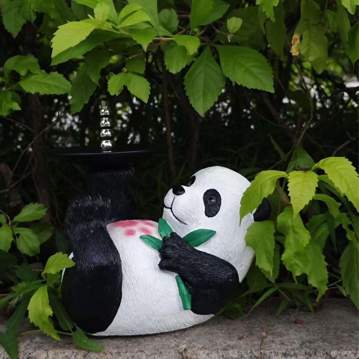 户外盆景动物花园装饰庭院摆件跨境树脂工艺品收纳檀香布置景观