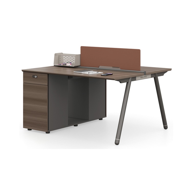 KuiShue巨树 双人位职员桌公司卡位办公桌组合台式电脑台家具