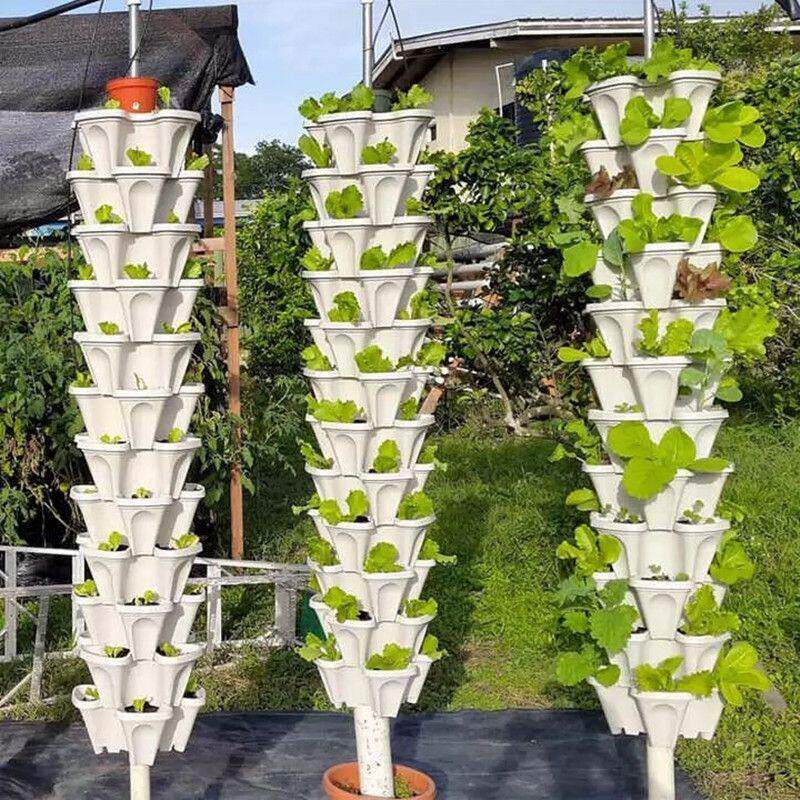 草莓种植盆立体多层组合阳台种菜盆多肉绿萝花盆草莓盆栽专用花盆