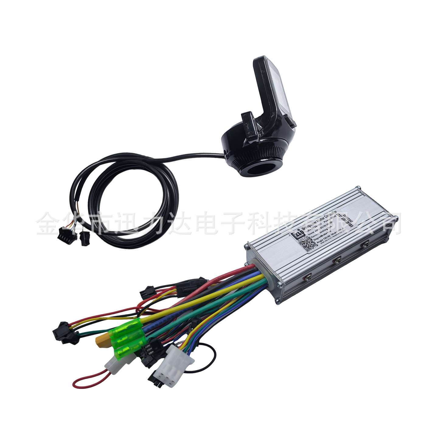电动自行车滑板车LCD液晶仪表调速无刷控制器9管小体积886指拨