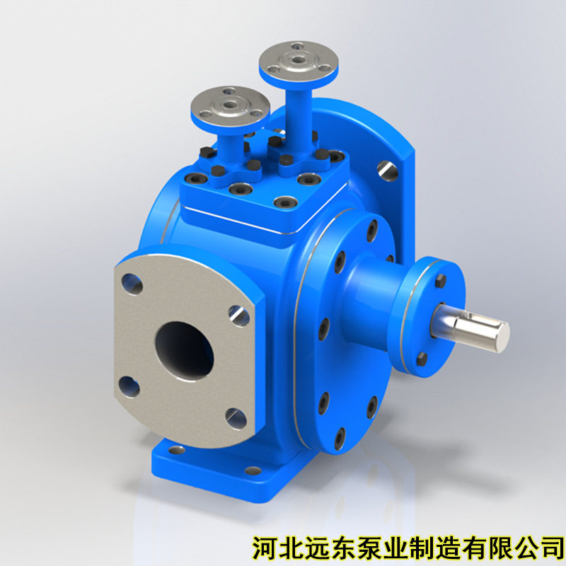 EVA产品循环泵RCB不锈钢保温夹套齿轮泵输送介质1500cp