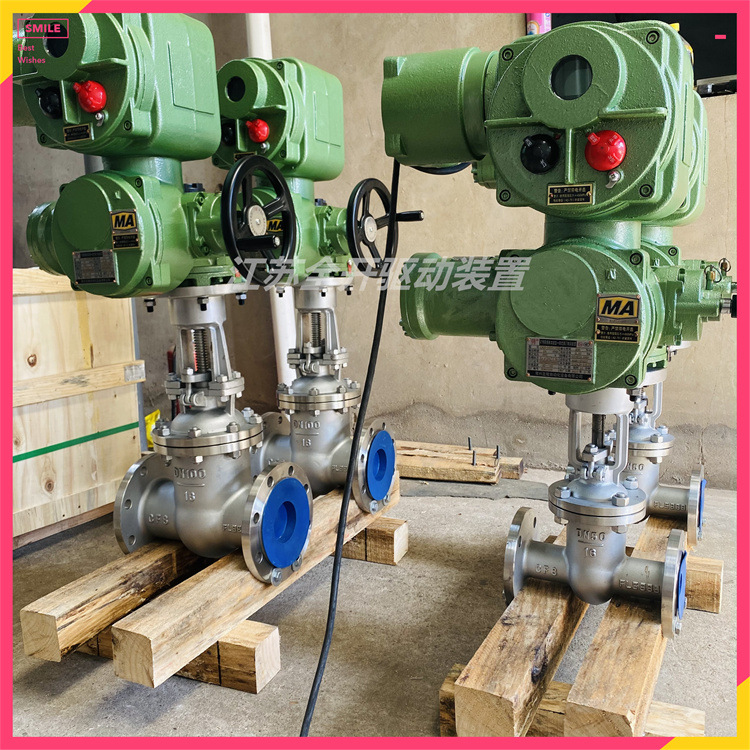 不锈钢矿用电动闸阀 MZ941W-40P DN100 矿用一体式不锈钢电动闸阀