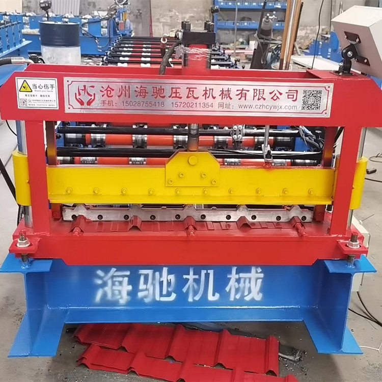 厂家供应新疆加宽840单板压瓦机 销售其他型号压制不锈钢板冷弯机