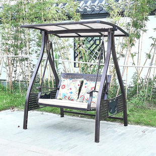 吊椅秋千户外室外庭院阳台家用北欧荡秋千椅双人摇椅室内吊床网红