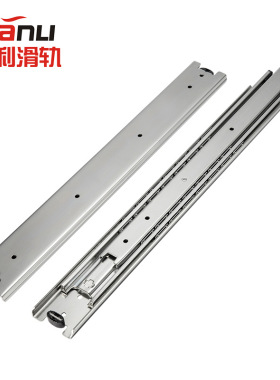 IDB11重载型51系列三节式滑轨SRRH150拉拔型三段抽拉式重型滑轨