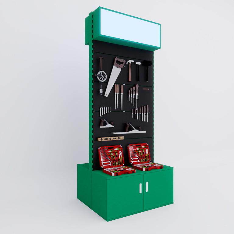 五金货架展示架洞洞背板置物架多功能电动工具展架