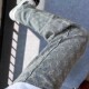 满印提花牛仔裤 高街裤 男款 子美式 潮牌痞帅炸街直筒微喇裤 2025新款