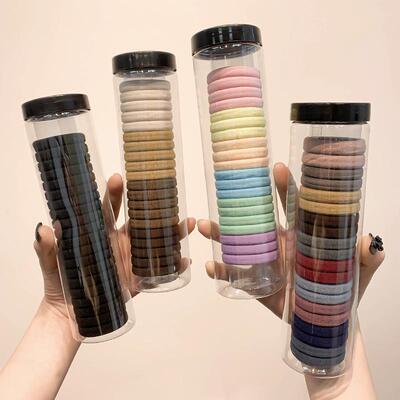 诗泊雅9.9四桶不裹头发粗皮筋发绳