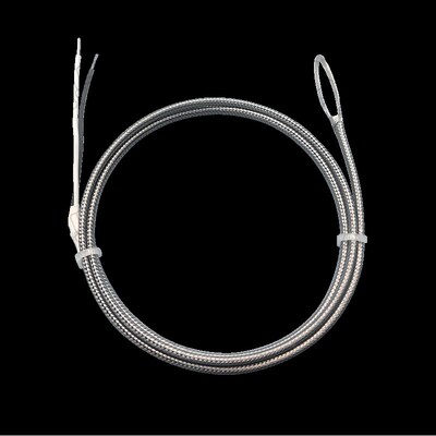 高温热电偶K型测温线监视器裸露式火焰高精度表面薄片内部陶瓷纤