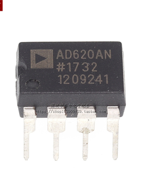 全新原装进口 AD620ANZ DIP-8 低漂移/低功耗仪表放大器AD620AN
