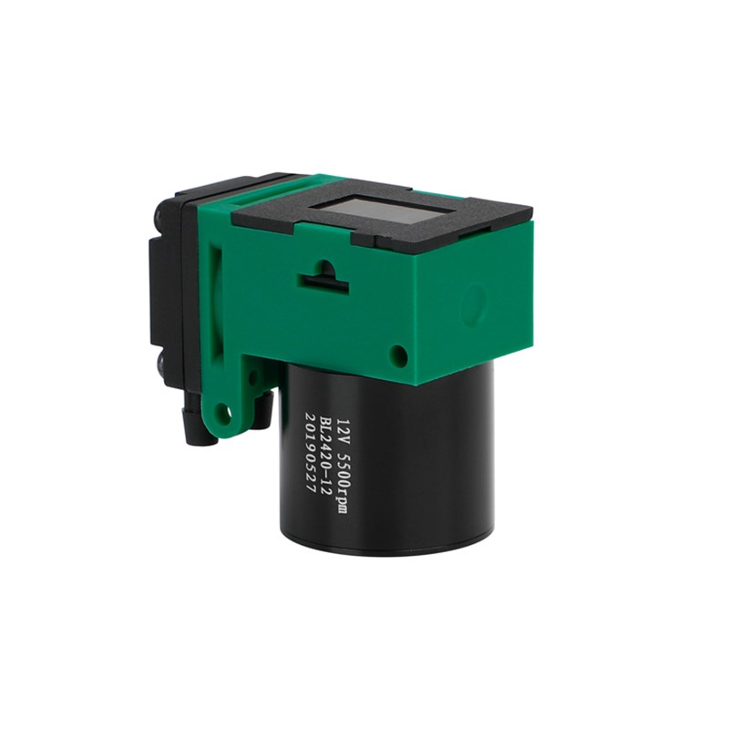 微型真空泵24V无刷小气泵12V抽气泵无油隔膜泵气体采样分析泵蓬普