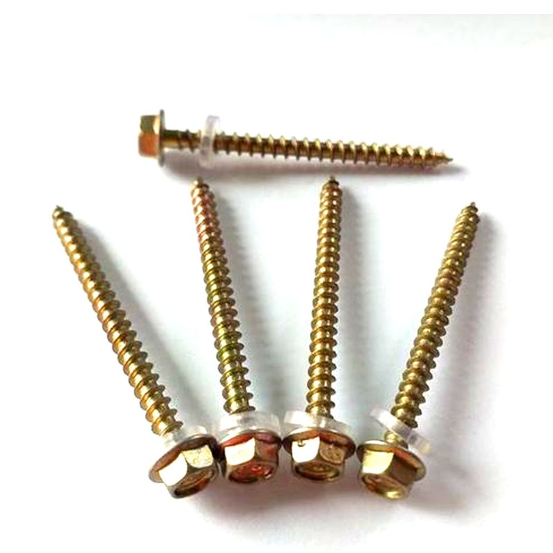 六角头木钻钻尾自攻m螺丝 燕尾螺丝 彩钢瓦丝钉 自钻螺丝 加长螺