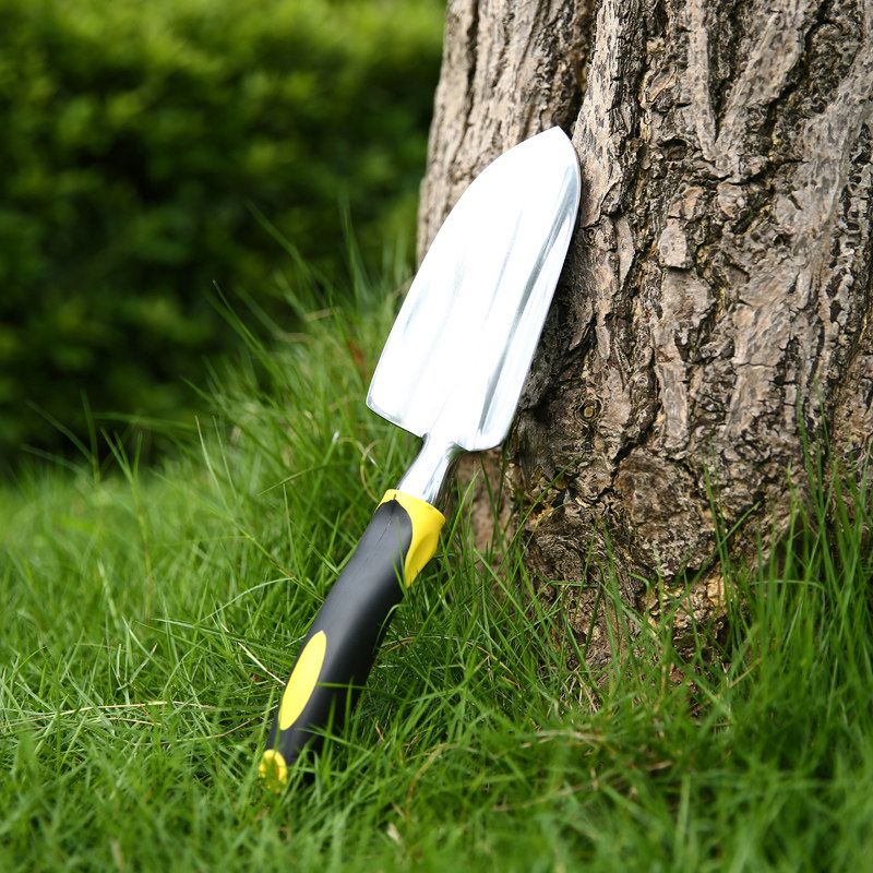 园艺工具套装铝镁合金四件套小铲子种花家用花铲耙锹种菜养花包邮