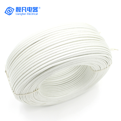 K型热电偶耐高温玻璃纤维线E型感温延长线纱包线传感器线补偿导线