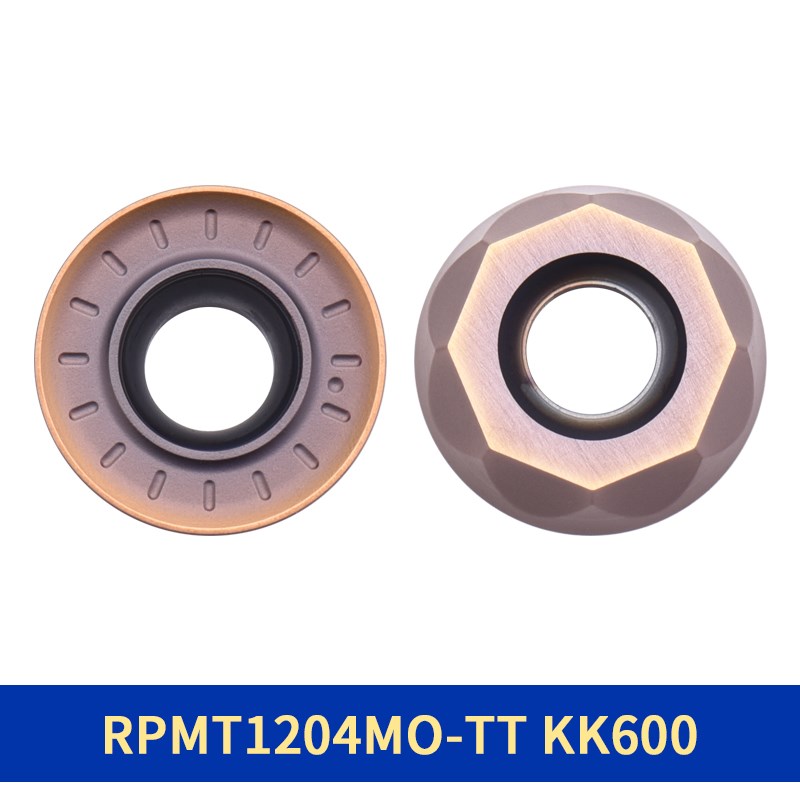 R6铣刀片 RPMT1204MOE-JS RPMT1204-M-C MDP5320模具 不锈钢高硬