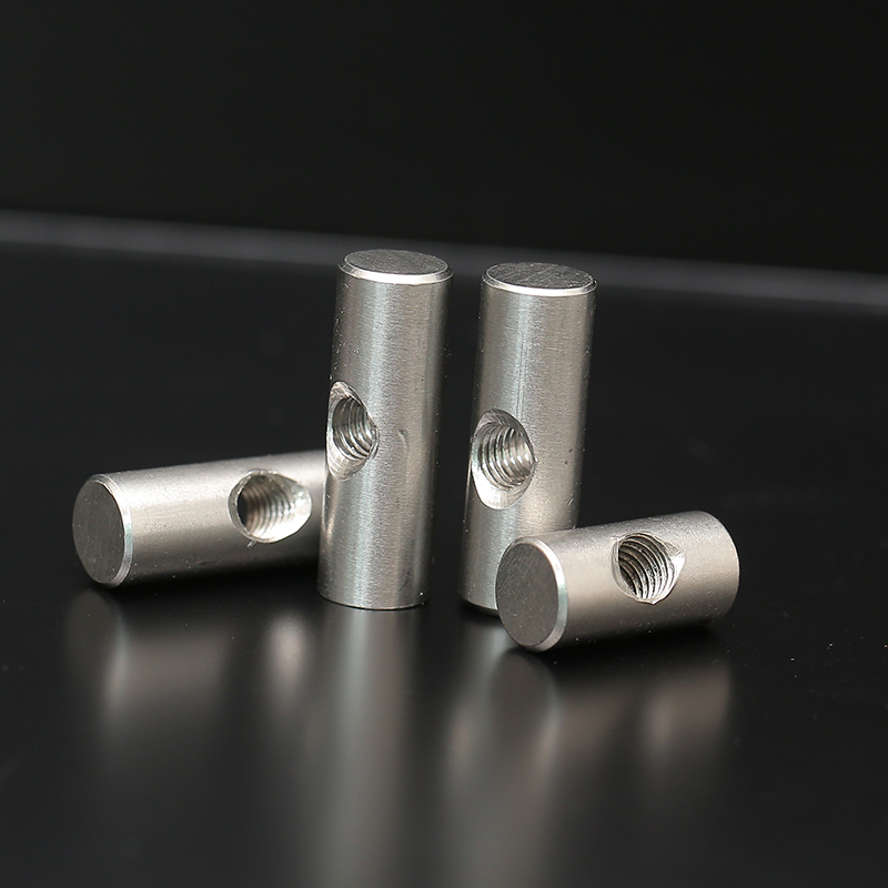 304不锈钢圆柱销打横孔预埋连接字锤子螺母异性锤母T螺丝M4M5M6