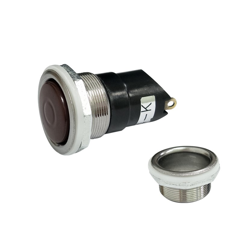 AN24-H AN24-K 常开按钮 常闭按钮 开孔14MM 带护圈按钮开关