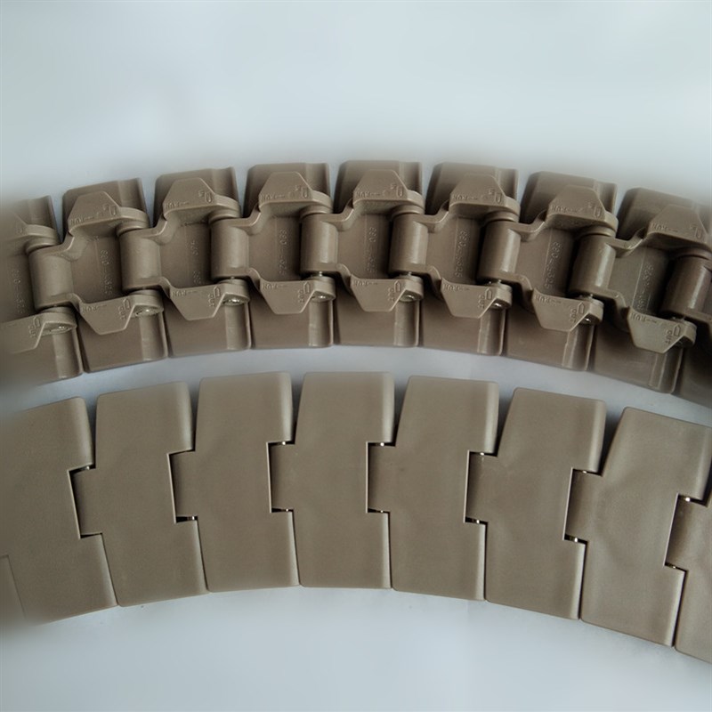塑料链板880TAB-k325转弯链板82.6宽侧弯输送带传动链条输送链板