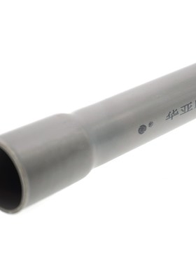 PVC灰色华亚南亚台塑UPVC管材管件F给水胶粘20承插扩口塑料水管25