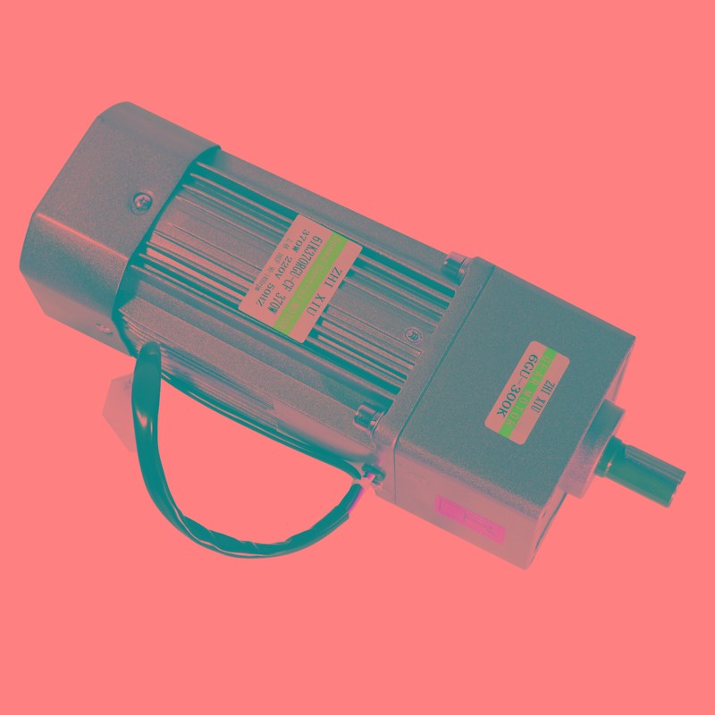 6GU370W三相单相小型微型交流齿轮减速机可调速无极变速电机马达