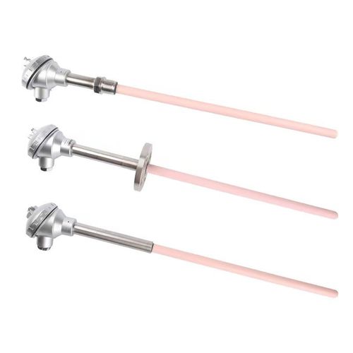 供应K型高温刚玉热电偶陶瓷感温棒WRN-122陶瓷热电偶温度传感