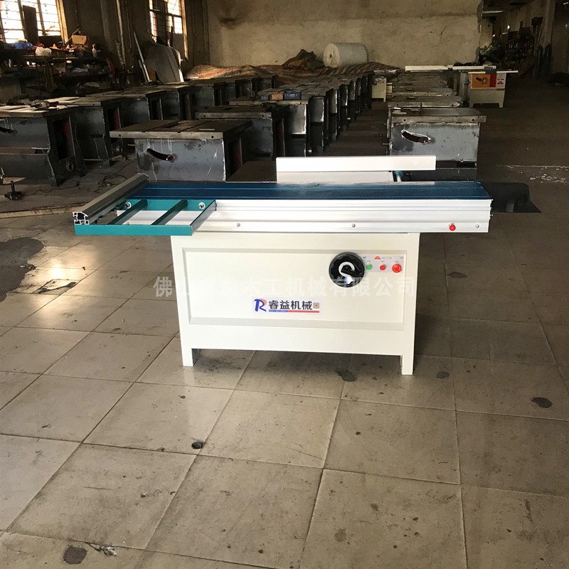 木工锯台裁板锯手推切割锯精密推台锯家用锯简易导轨锯推拉工作台