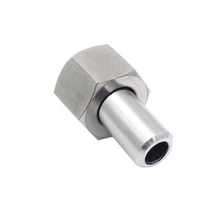 304不锈钢压力表接头公制内螺纹转换焊管活接头对焊式M30/M42/M52