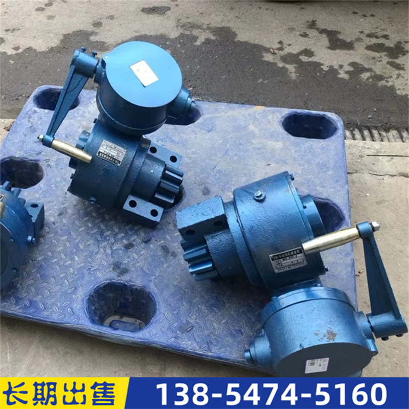 YJS120手动涡轮减速箱蒸压釜反应釜联锁减速器WS-ZYF-3手摇减速机