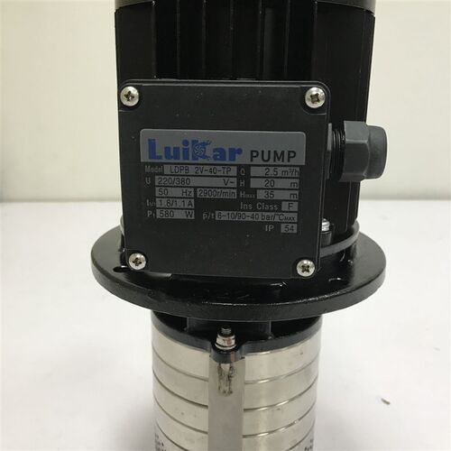 LuiKar睿嘉LDPB2V-20-TP冷却泵雕铣机床多级浸入式离心泵机床使用