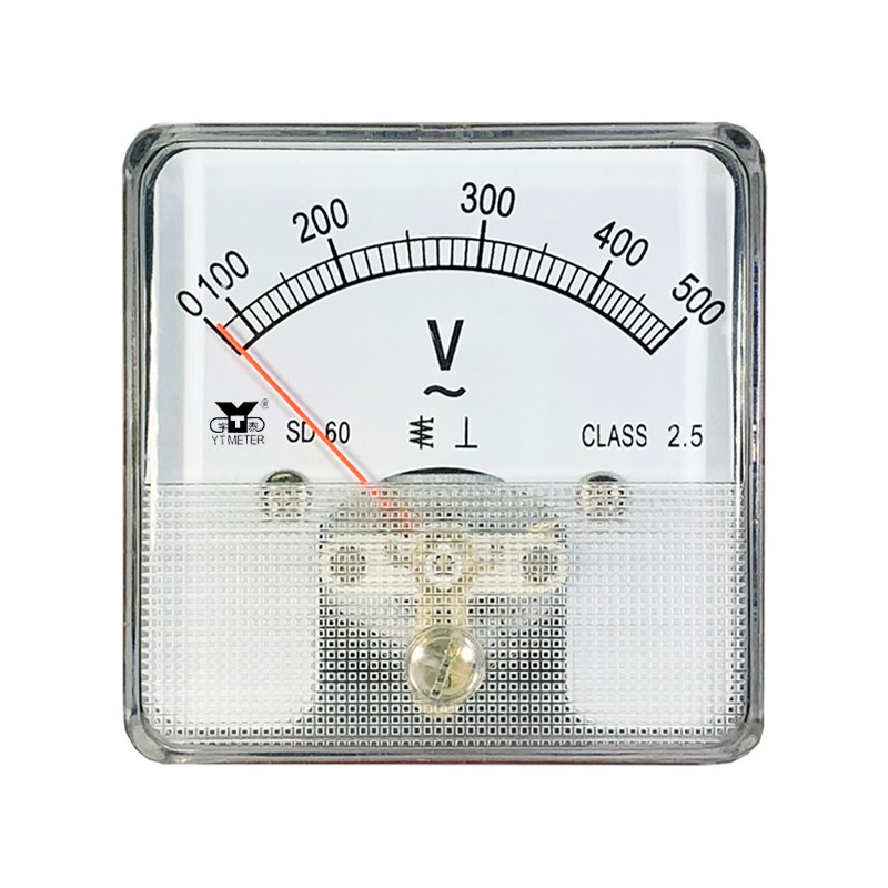 SD60交流电流表5a 10a 20a 30a 50a/5A电压表ac300v 500v dh60 52
