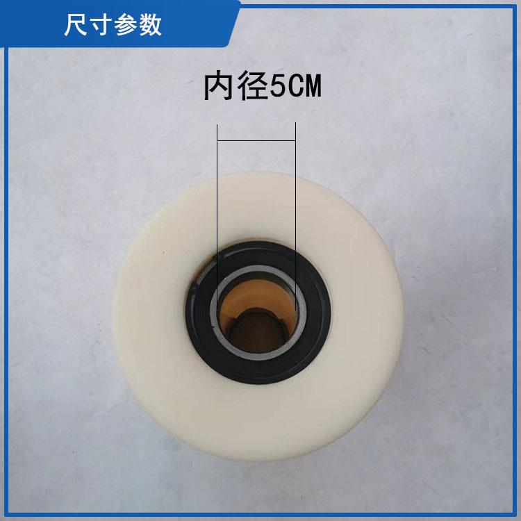 电缆滑轮架子管滑轮滑车 铁管钢管滑轮 尼龙放线滑轮滑车 180*200