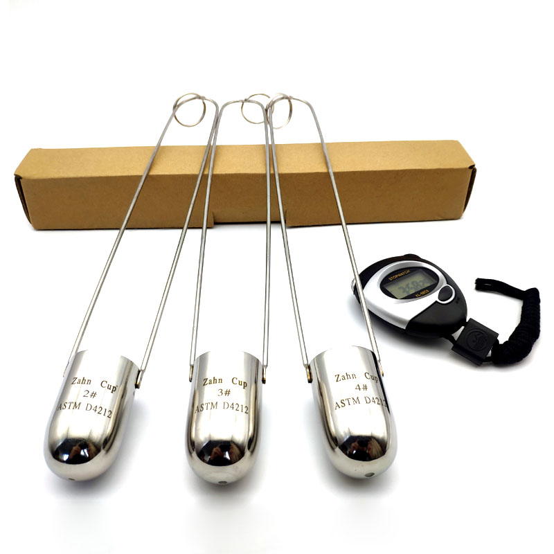 Zahn蔡恩杯手提式2#3#4#号柴氏杯涂料油漆油墨粘度计浸入式粘度杯