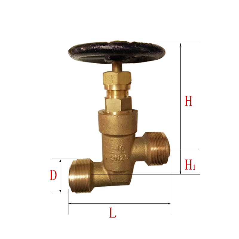 船用青铜高压直通截止阀GB/T595逆止回GB/T596-83A空气泵调节阀门