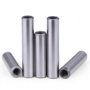 JG40cr 双头内螺纹圆柱销攻牙销子销钉两头带螺纹销钉定位销