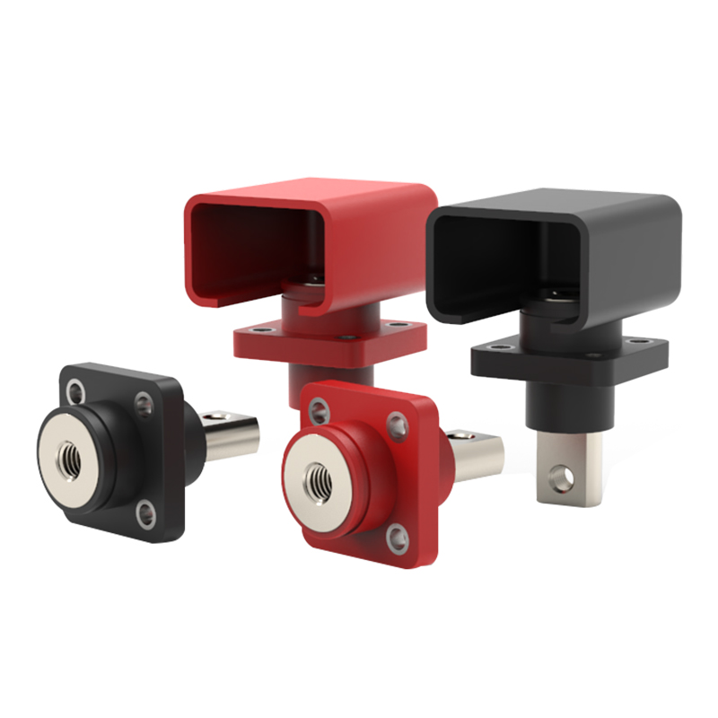 方形穿墙式接线柱方形电池连接器锂电池接线柱大电流200A储能端子