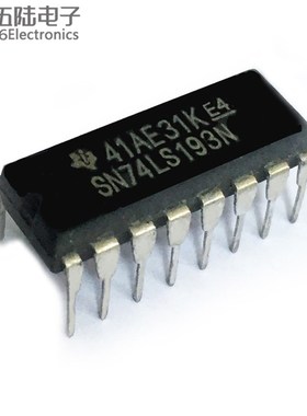 直插 74LS193 SN74LS193N DIP-16 双时钟可逆计数器