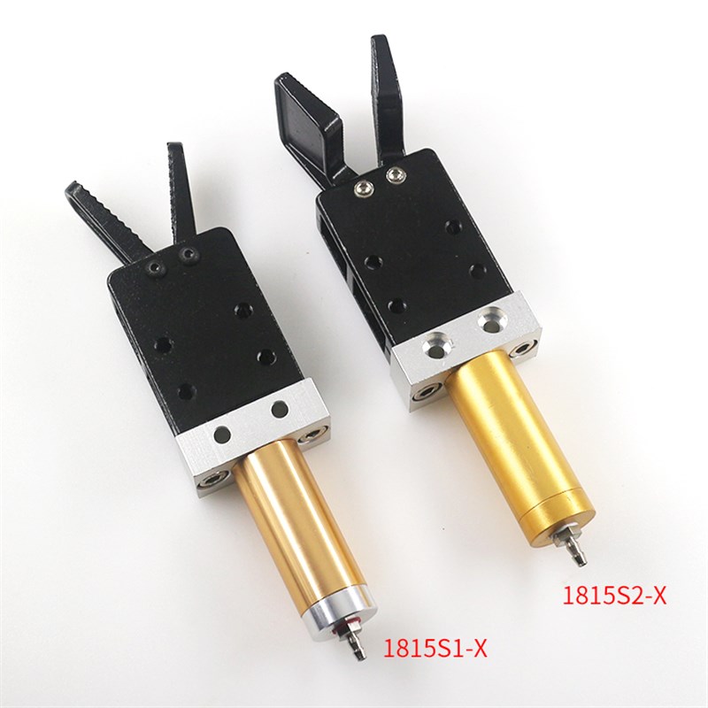 注塑机有信机械手夹具气动水口夹爪1815S/W圆杆气缸1815S1/S2夹具