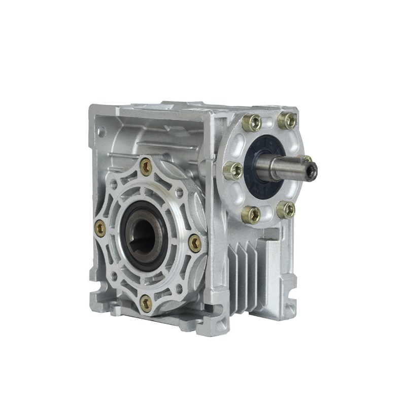 nrv减速机涡轮蜗轮蜗杆减速器手动手摇减速机直角自锁小型手轮