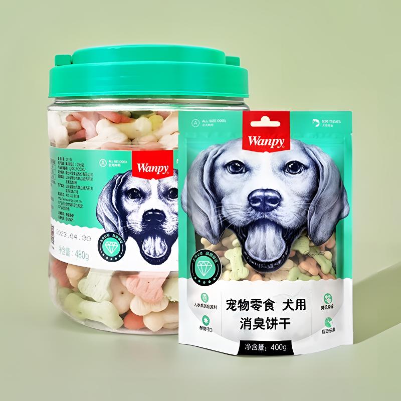 wanpy顽皮狗饼干小馒头狗狗零食